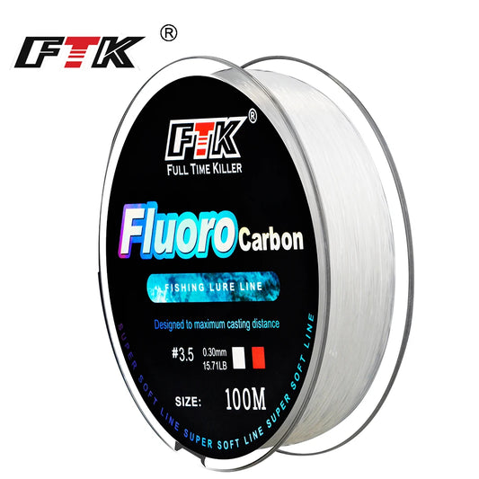 Hilo FTK con revestimiento de fluorocarbono, 100 m