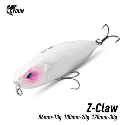 Señuelo de superficie LEYDUN Z-Claw – 86, 100 y 120 mm
