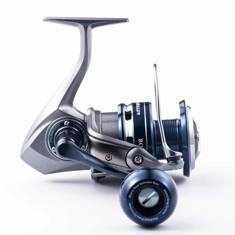 Moulinet Lurekiller Rockman SW, vue de profil
