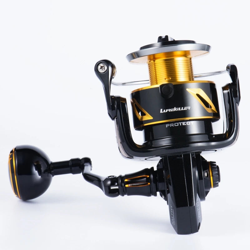 Moulinet Lurekiller Saltist SW, vue de face