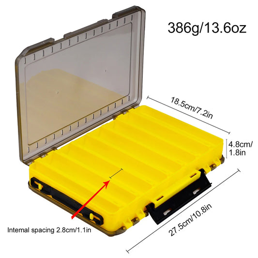 Caja de señuelos PROBEROS Amarillo — modelo A