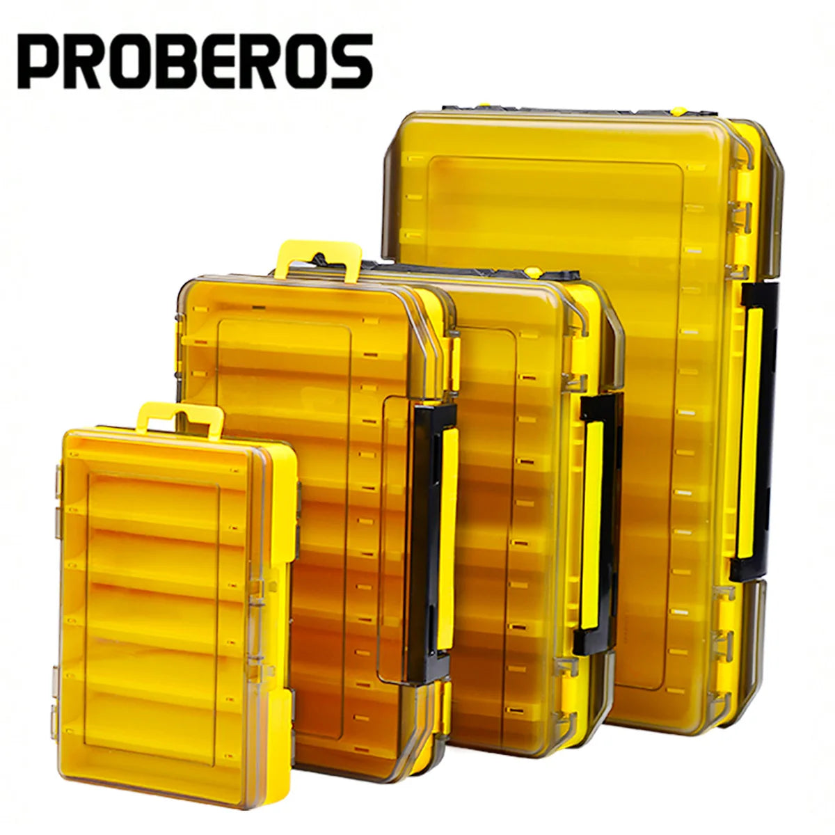 Lure boxes PROBEROS — four sizes