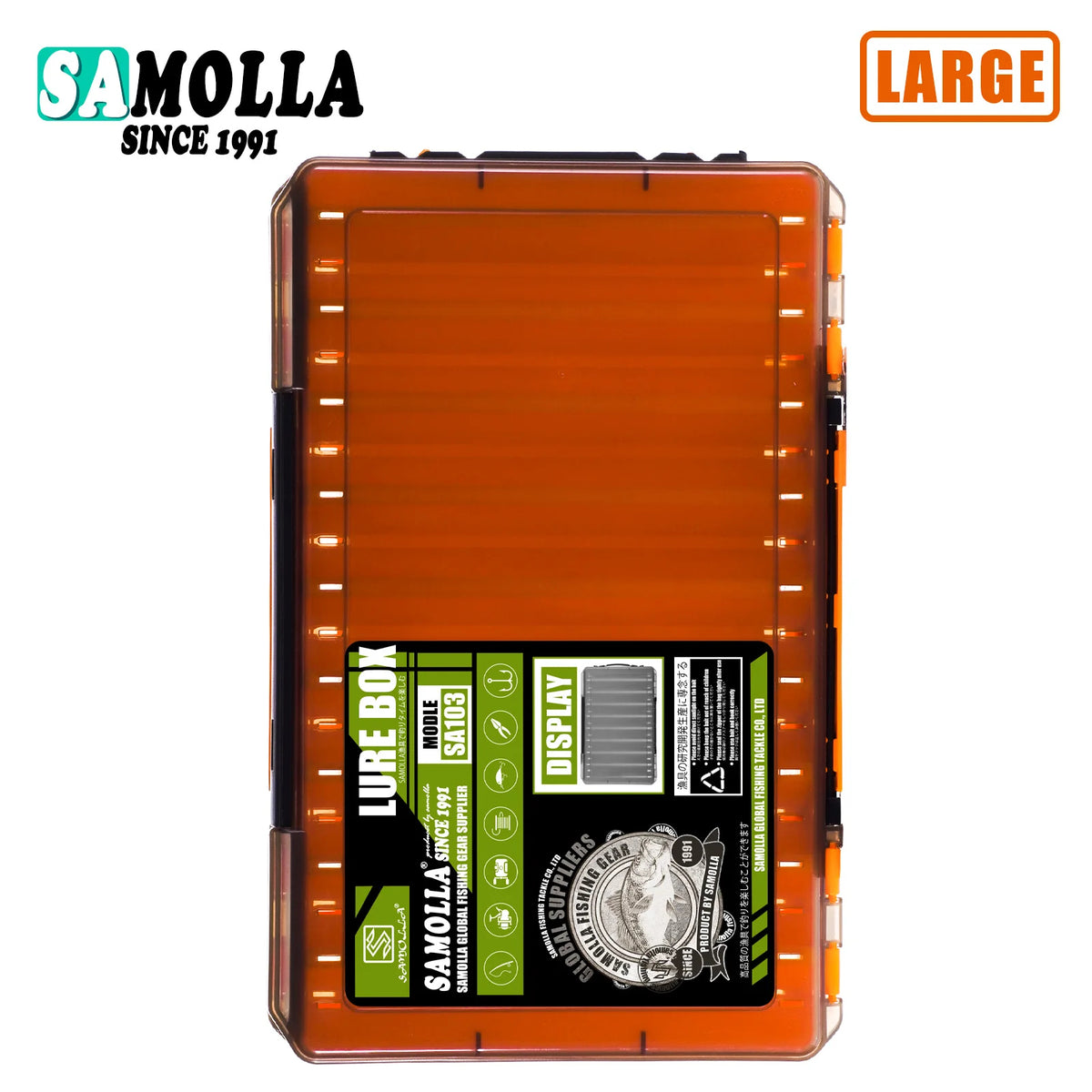 Köderbox SAMOLLA — Groß, Orange