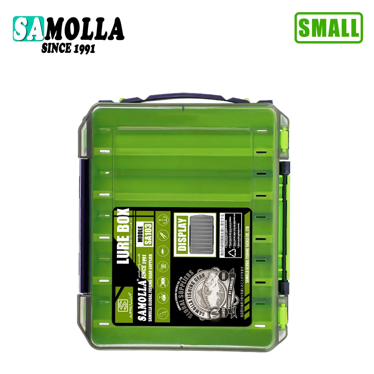 Köderbox SAMOLLA — Klein, Grün