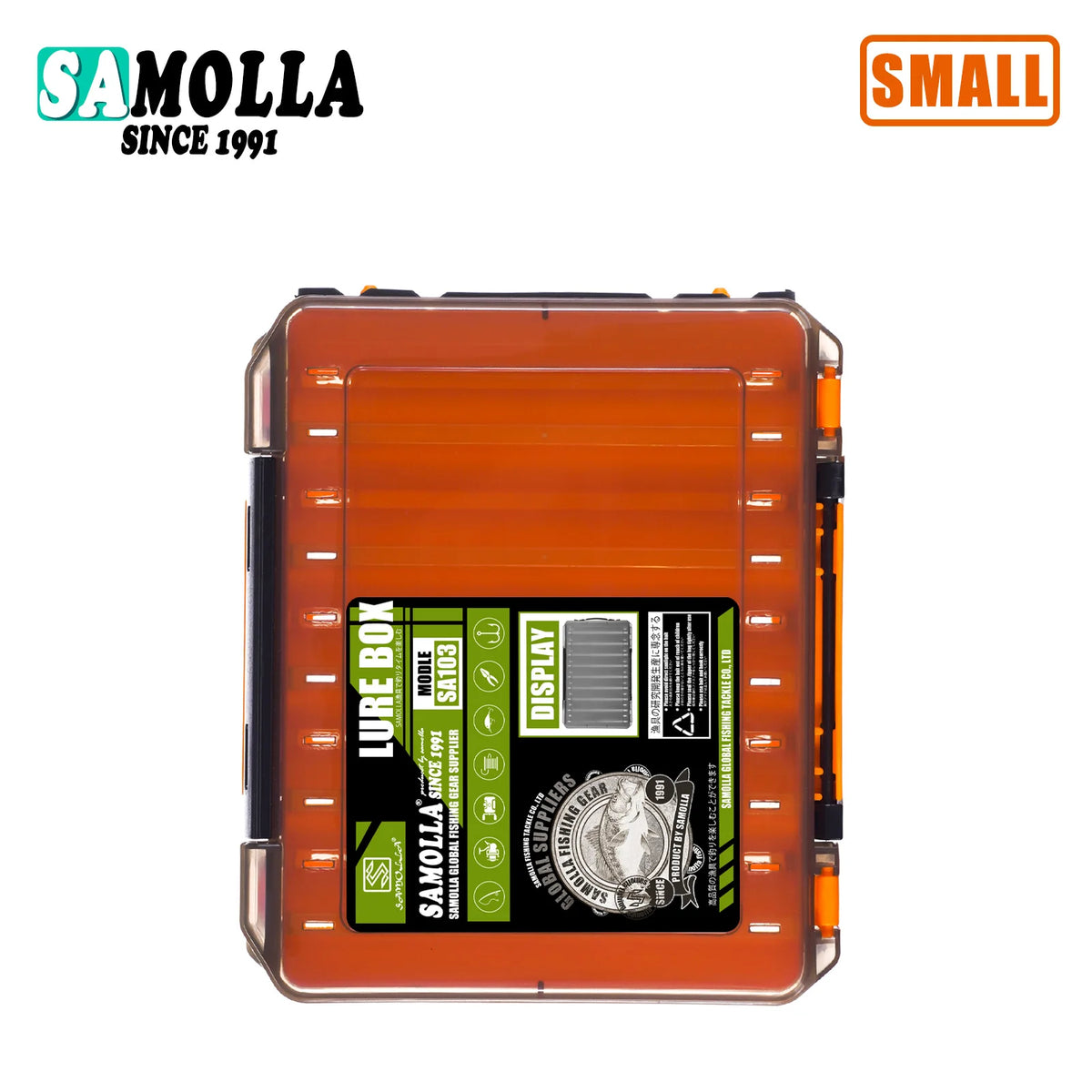 Köderbox SAMOLLA — Klein, Orange