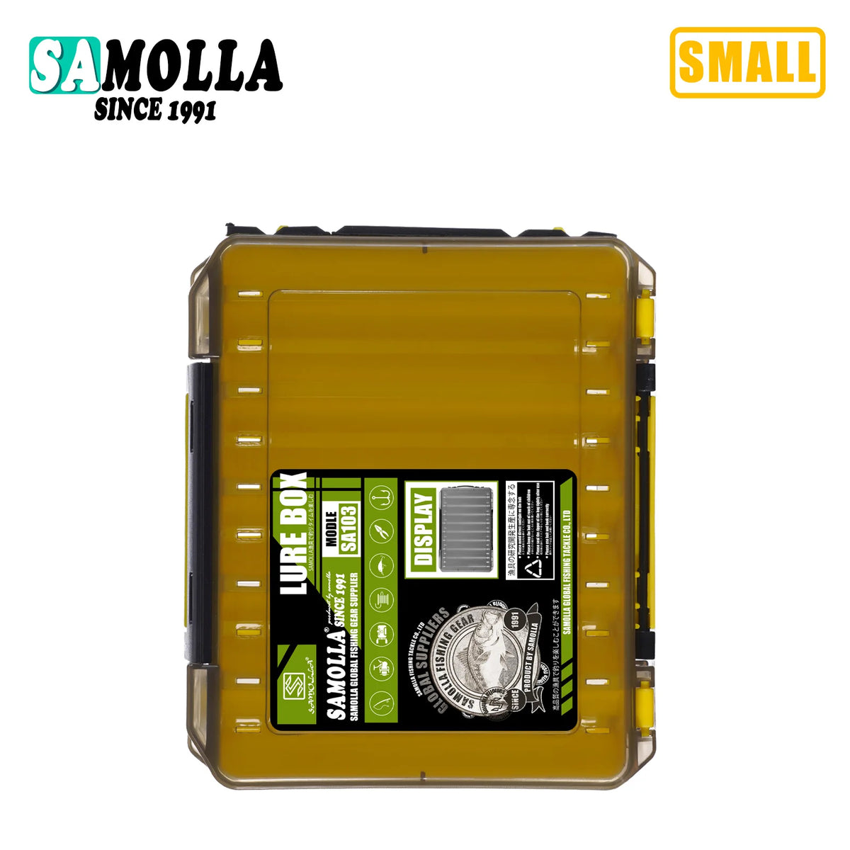 Köderbox SAMOLLA — Klein, Gelb