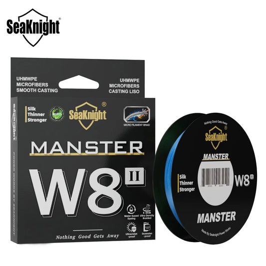 Trecciato SeaKnight MANSTER W8 II 8 capi – Blu zaffiro Gem Blue